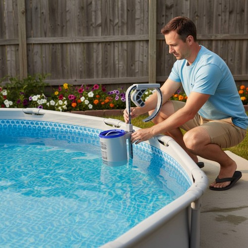 Trappola foglie piscina facile - trappola,