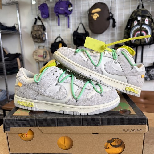 Nike dunk low off - off-white, usate
