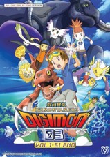 Digimon Tamers  03 (Vol.1-51 End) DVD *English Dubbed Version*