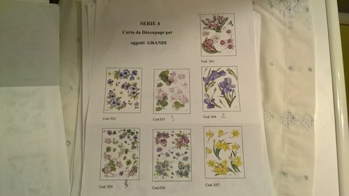 Carta decoupage serie - carta,