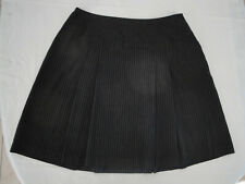 MINIGONNA SKATER FIRMATA CACHAREL BABY JANE GESSATO GRIGIO CON PIEGHE Tg 42