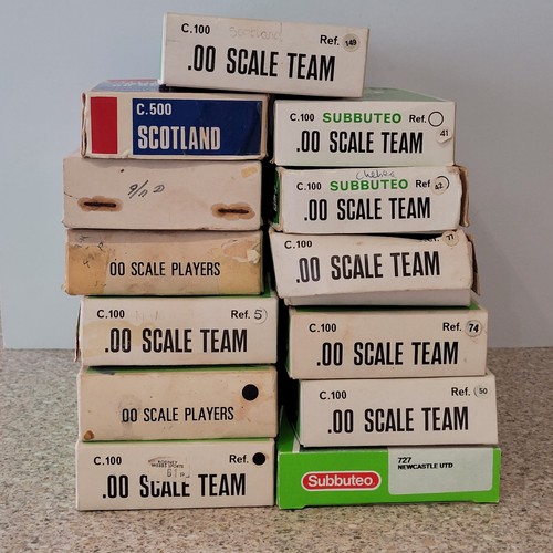 Subbuteo scatole squadra - subbuteo,