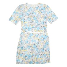 Donna Blu Panna Floreale