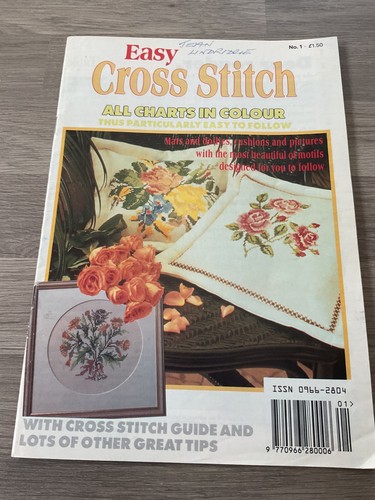 Rivista vintage punto croce