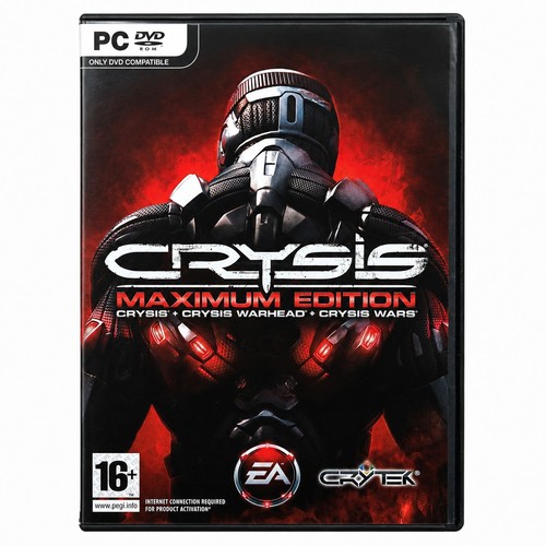 Crysis maximum edition dvd - maximum,