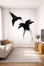 Fotomurale Colibrì salone di