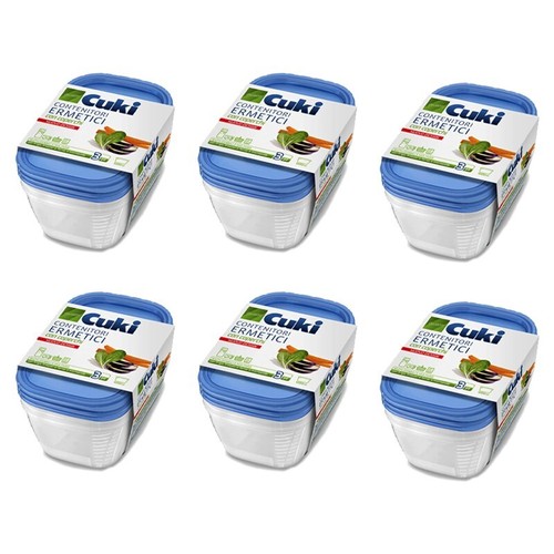 18pz cuki contenitore - contenitore, ermetico