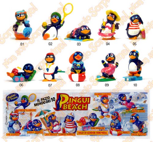 Sorprese ovetti kinder - kinder, anni