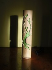 Lampada artigianale in Bamboo-