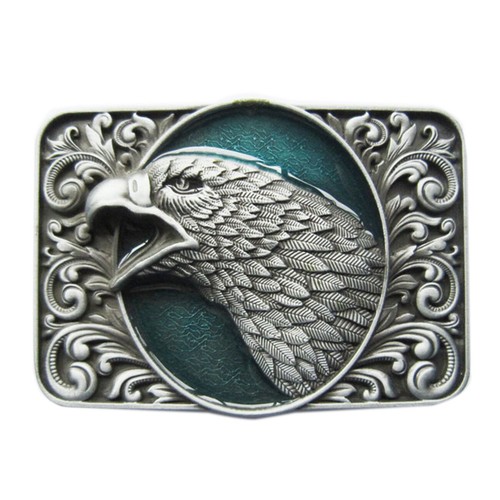 Buckle adler testa - testa, d'aquila