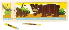 Puzzle in legno "Impara