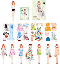 Set Di Bambole Magnetiche Da