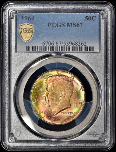 1964 kennedy mezzo dollaro 50c - 1964,