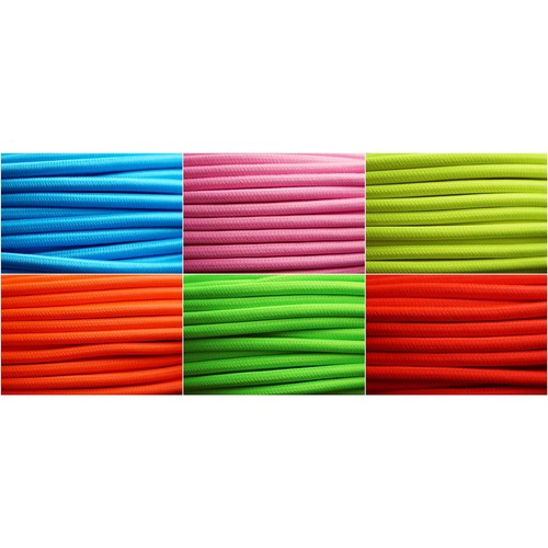 Cavo elettrico tessuto lampade - tessuto,