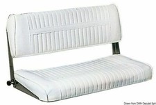 SEDILE BIPOSTO ANATOMICO CON SEDILE ABATTIBILE  90CM DA BARCA