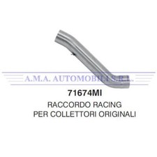 Raccordo racing acciaio inox