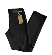 Jeans cotone nero IMBOTTITO in