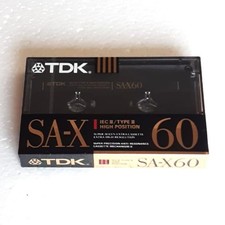 Audio Cassette TDK SA-X 60 -