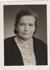 B3 - Foto Photo Fotografia  Anni 50 - Donna 1° Piano