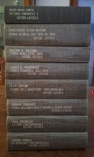 LOTTO STORIA EDITORI LATERZA 8 VOLUMI