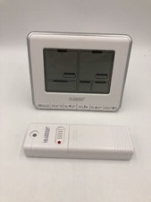 Stazione meteo La Crosse WS6812 argento, temperatura interna/esterna, fasi lu...