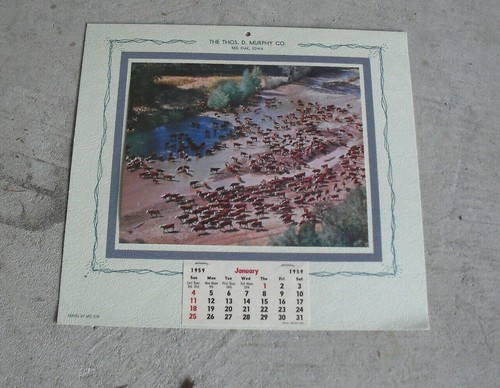 Calendario parete vintage - parete,