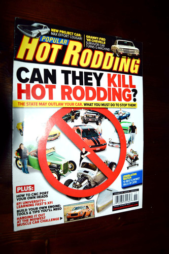 Popular hot rodding magazine - rodding,
