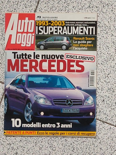 Rivista auto oggi - auto, n.