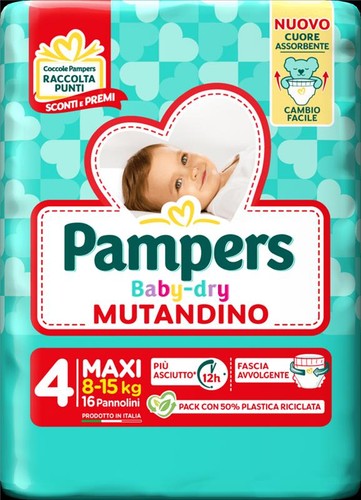 Pampers pannolini mutandina - pannolini,