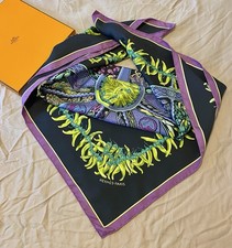 Sciarpa Seta Hermes Aux Pays