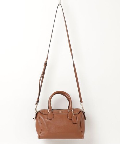 Borsa tracolla coach marrone - a,