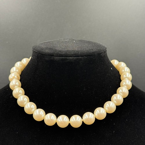Collana girocollo perle finte