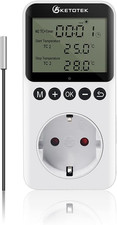 KT3200 Digitale Presa per Termostato Spina Con Timer Regolatore Di Temperatura G