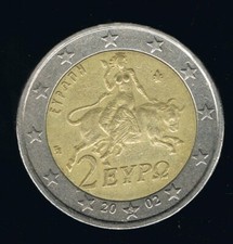 2002 - MONETA DA 2 EURO - TORO - CIRCOLATA  - M0005