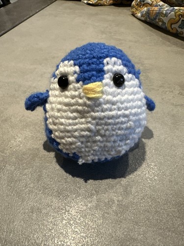 Pinguino uncinetto fatto - uncinetto,