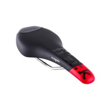 Sella MTB Fi'zi:k Tundra 2 Nera-Rossa Binari in Magnesio