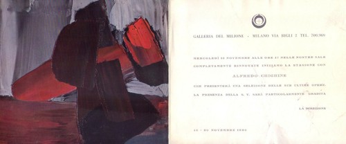 Invito brochure mostra alfredo - mostra,