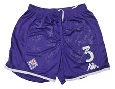 PANTALONCINI GARA BIRAGHI 2023 2024 AUTOGRAFATI DA TUTTI I GIOCATORI FIORENTINA