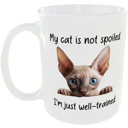 Tazza gatto sphynx divertente - tazza,