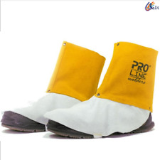 GHETTE IN CROSTA DA SALDATORE COPRI SCARPE PROTEZIONE PER SALDATURA 30CM