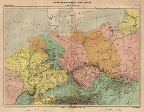 Germania gewässersysteme - germania,