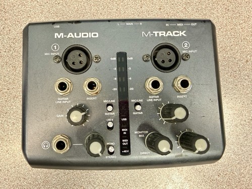 Audio track plus - m-audio, m-track