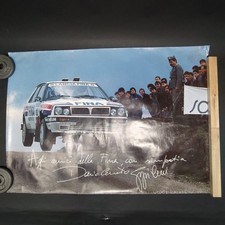 Poster della vettura da rally