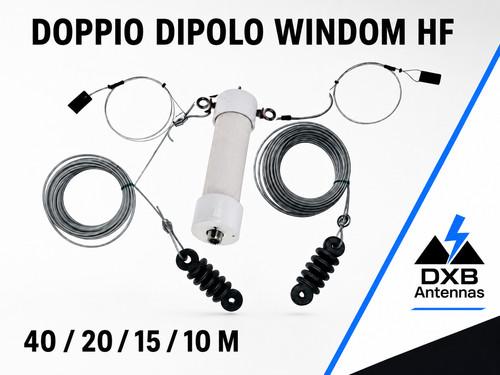 Antenna windom doppio - hf,