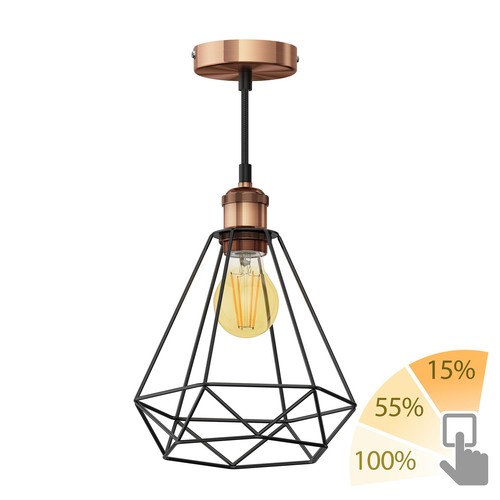 Lampada sospensione vintage - lampada,