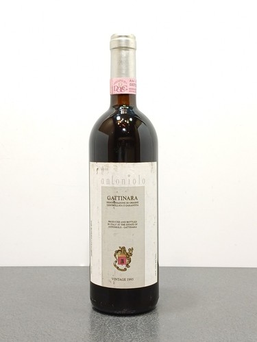 Gattinara antoniolo 1995 - gattinara,