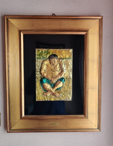 Quadro bassorilievo - , di