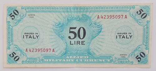 Lire 1943 - lire,, 50
