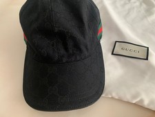gucci cap uomo nero