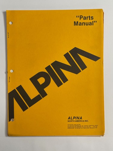 Originale 1979 alpina - originale,
